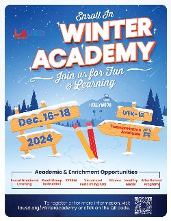 winter academy english